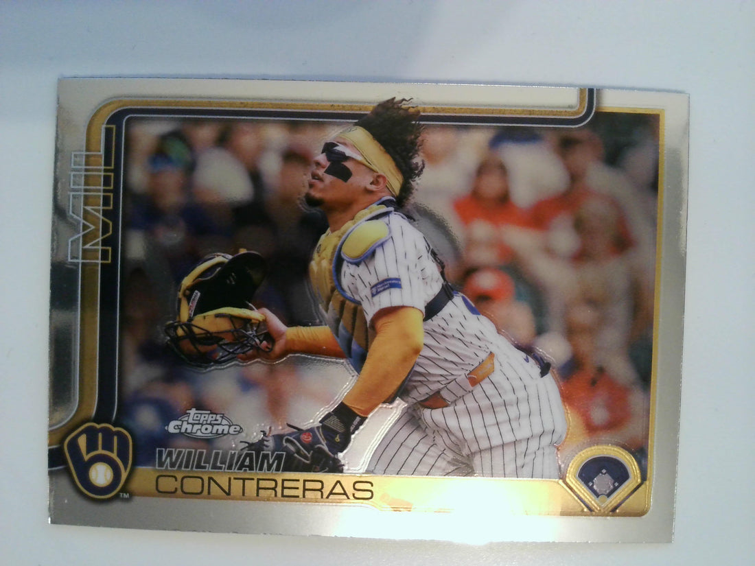 2025 Topps Chrome Baseball William Contreras #25