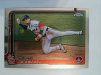 2025 Topps Chrome Baseball Nolan Gorman #80