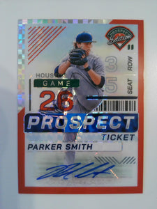 2024 Panini Prospect Edition Red Power Signatures Holo 54/99 Parker Smith #55