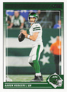 2024 Score Football Aaron Rodgers #222
