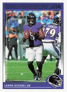 2024 Score Football Lamar Jackson #19