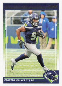 2024 Score Football Kenneth Walker III #255
