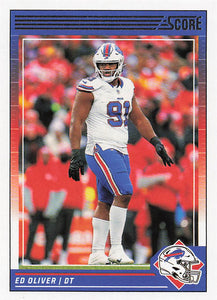 2024 Score Football Ed Oliver #33