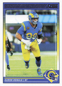 2024 Score Football Aaron Donald #159