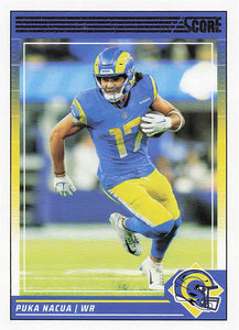 2024 Score Football Puka Nacua #156