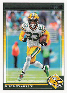 2024 Score Football Jaire Alexander #100