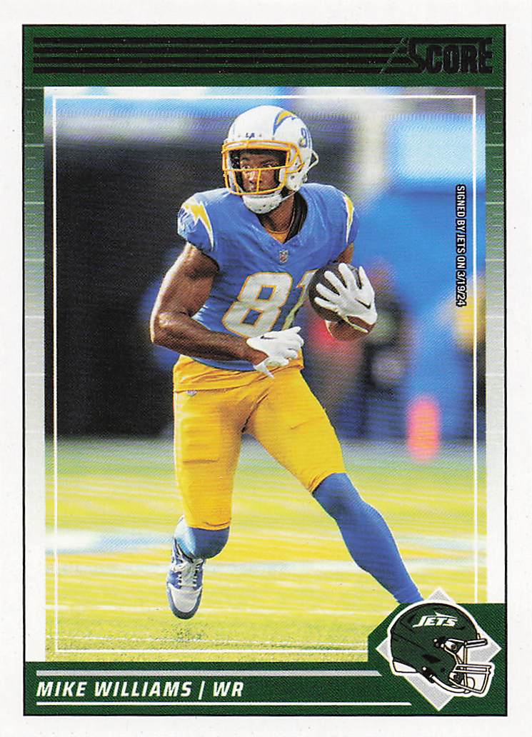 2024 Score Football Mike Williams #169