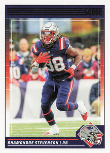 2024 Score Football Rhamondre Stevenson #192