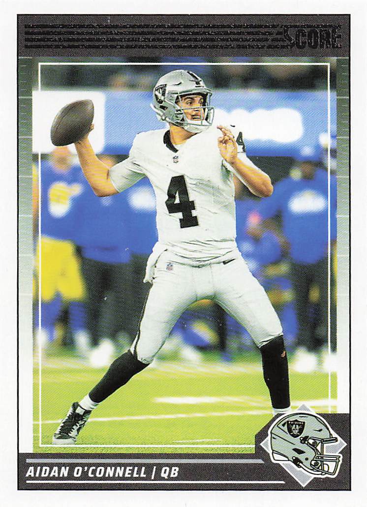 2024 Score Football Aidan O'Connell #147