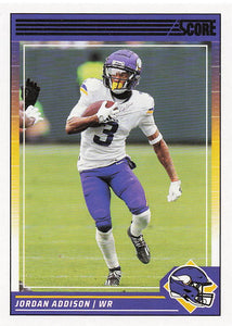 2024 Score Football Jordan Addison #184