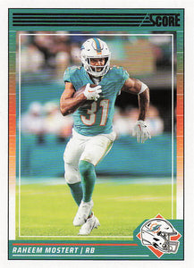 2024 Score Football Raheem Mostert #175