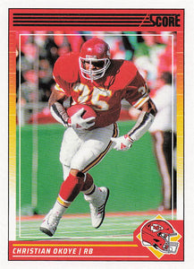 2024 Score Football Christian Okoye #144