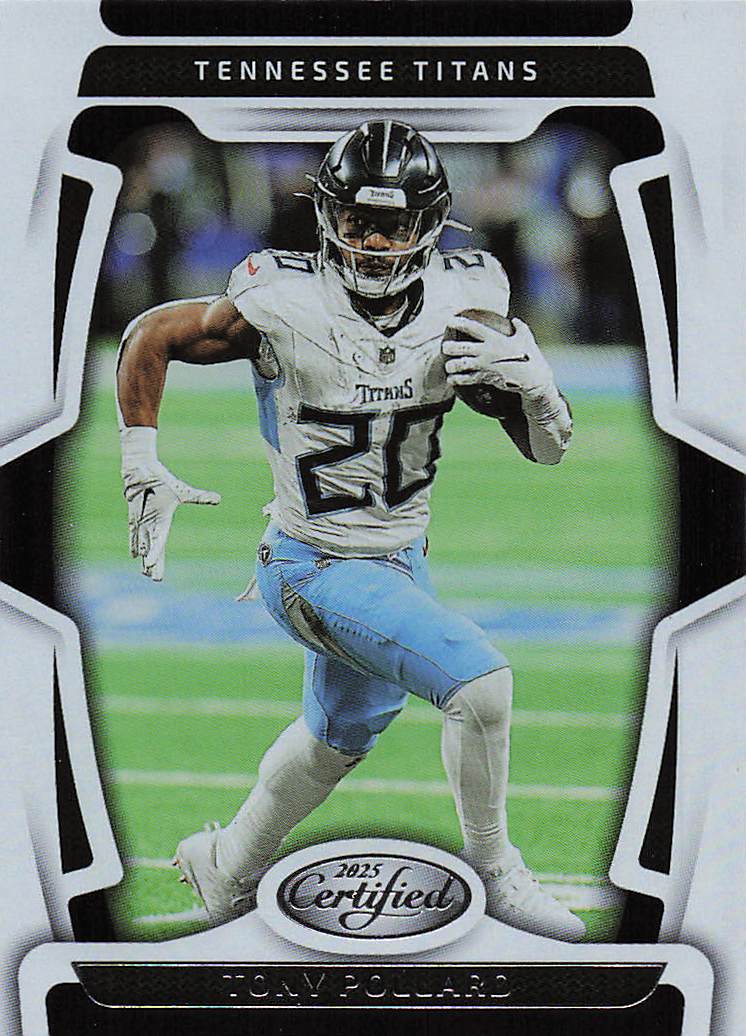 2025 Panini Certified Football Tony Pollard #96
