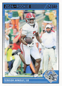 2024 Score Football Terrion Arnold #315 Rookie