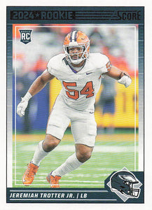 2024 Score Football Jeremiah Trotter Jr. #344 Rookie