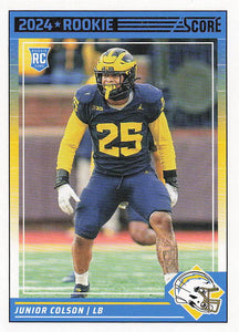2024 Score Football Junior Colson #359 Rookie