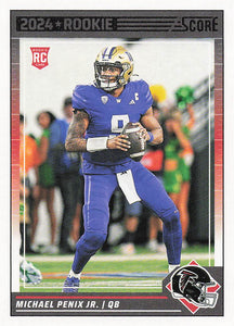 2024 Score Football Michael Penix Jr. #323 Rookie