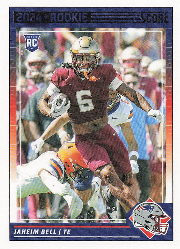 2024 Score Football Jaheim Bell #384 Rookie