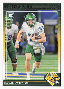 2024 Score Football Michael Pratt #379 Rookie