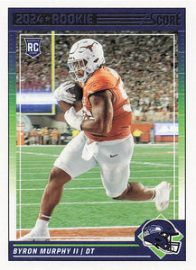 2024 Score Football Byron Murphy II #317 Rookie