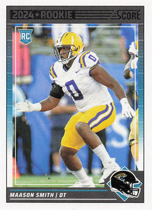 2024 Score Football Maason Smith #366 Rookie