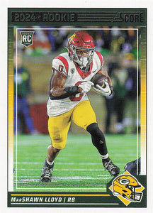 2024 Score Football MarShawn Lloyd #391 Rookie