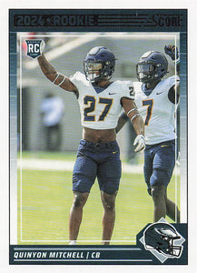 2024 Score Football Quinyon Mitchell #311 Rookie