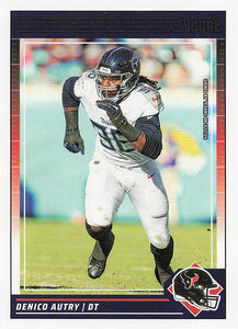 2024 Score Football Denico Autry #277