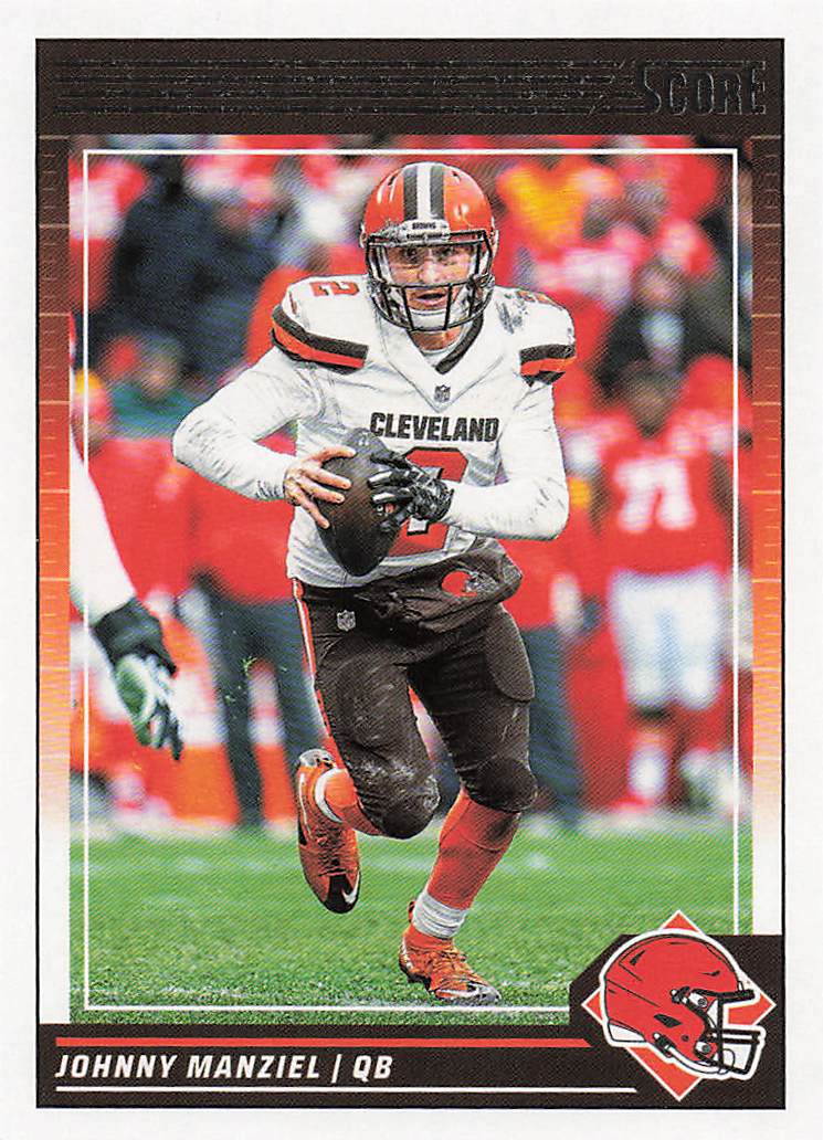 2024 Score Football Johnny Manziel #72