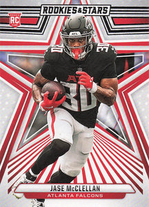 2024 Panini Rookies & Stars Football Jase McClellan #143 Rookie