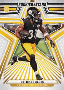 2024 Panini Rookies & Stars Football Daijun Edwards #123 Rookie