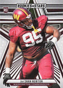 2024 Panini Rookies & Stars Football Jer'Zhan Newton #152 Rookie