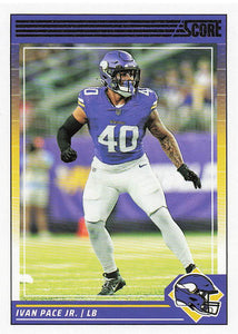 2024 Score Football Ivan Pace Jr. #186