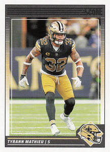 2024 Score Football Tyrann Mathieu #202