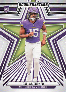 2024 Panini Rookies & Stars Football Dallas Turner #124 Rookie