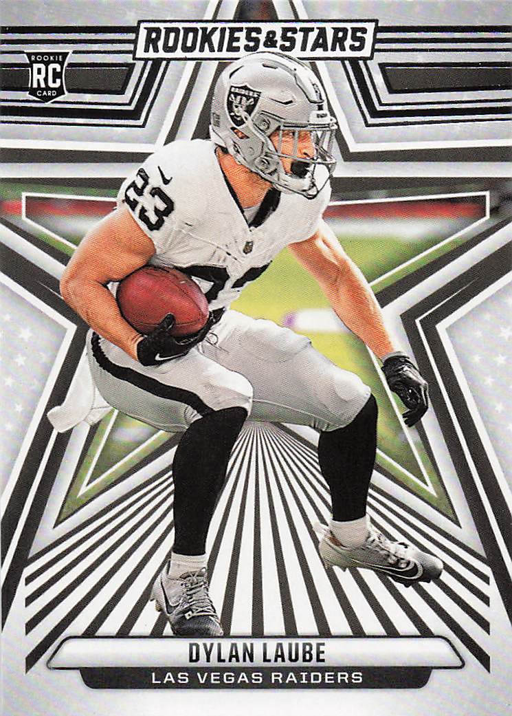 2024 Panini Rookies & Stars Football Dylan Laube #130 Rookie