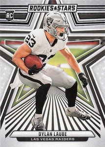 2024 Panini Rookies & Stars Football Dylan Laube #130 Rookie