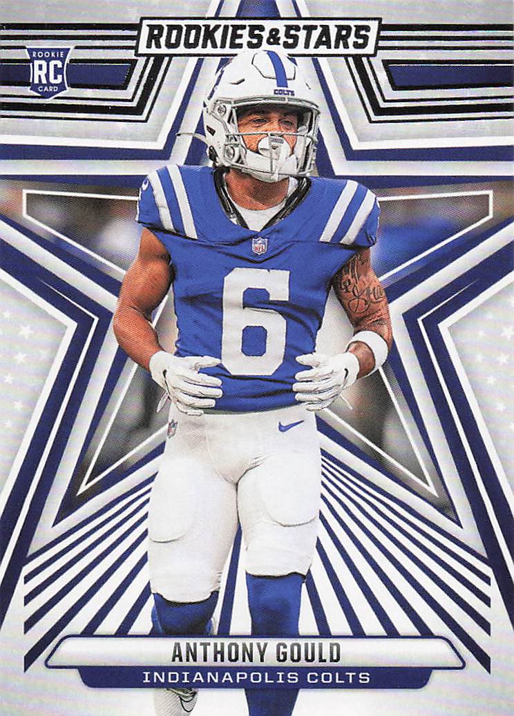 2024 Panini Rookies & Stars Football Anthony Gould #104 Rookie
