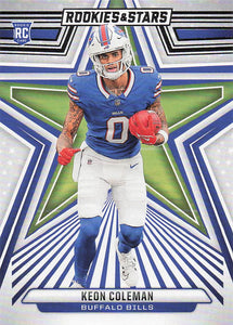 2024 Panini Rookies & Stars Football Keon Coleman #163 Rookie