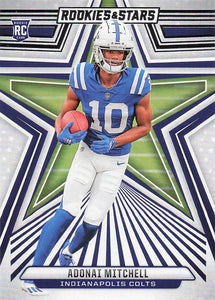 2024 Panini Rookies & Stars Football Adonai Mitchell #102 Rookie