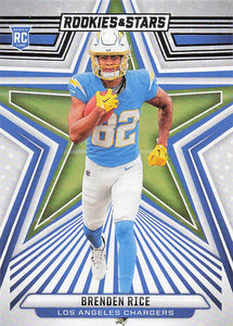 2024 Panini Rookies & Stars Football Brenden Rice #112 Rookie