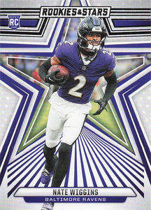 2024 Panini Rookies & Stars Football Nate Wiggins #181 Rookie