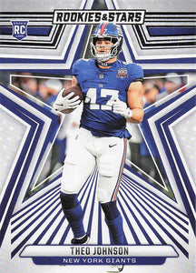 2024 Panini Rookies & Stars Football Theo Johnson #191 Rookie