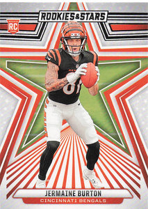 2024 Panini Rookies & Stars Football Jermaine Burton #151 Rookie