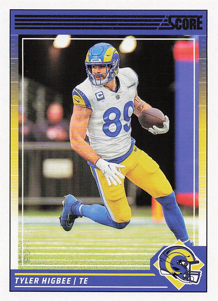 2024 Score Football Tyler Higbee #158
