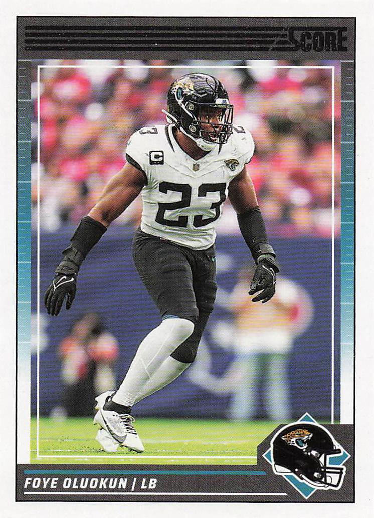 2024 Score Football Foye Oluokun #129