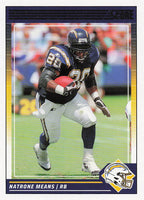 2024 Score Football Natrone Means #170