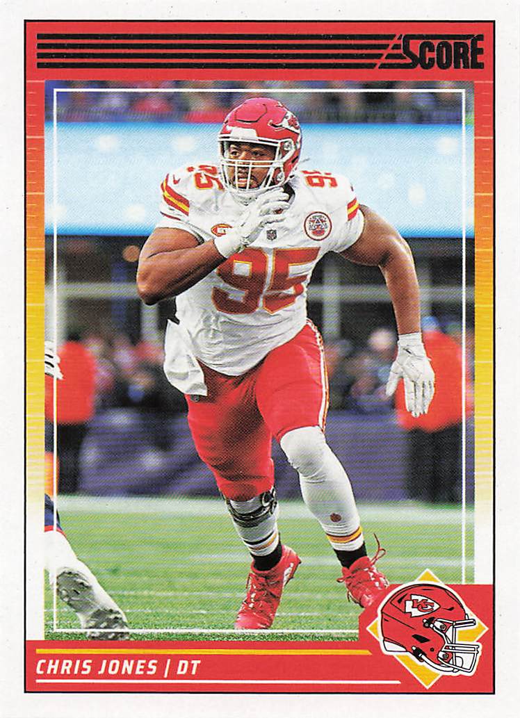 2024 Score Football Chris Jones #142