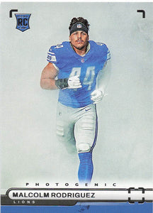 2022 Panini Chronicles Football Photogenic Malcolm Rodriguez #PH-46