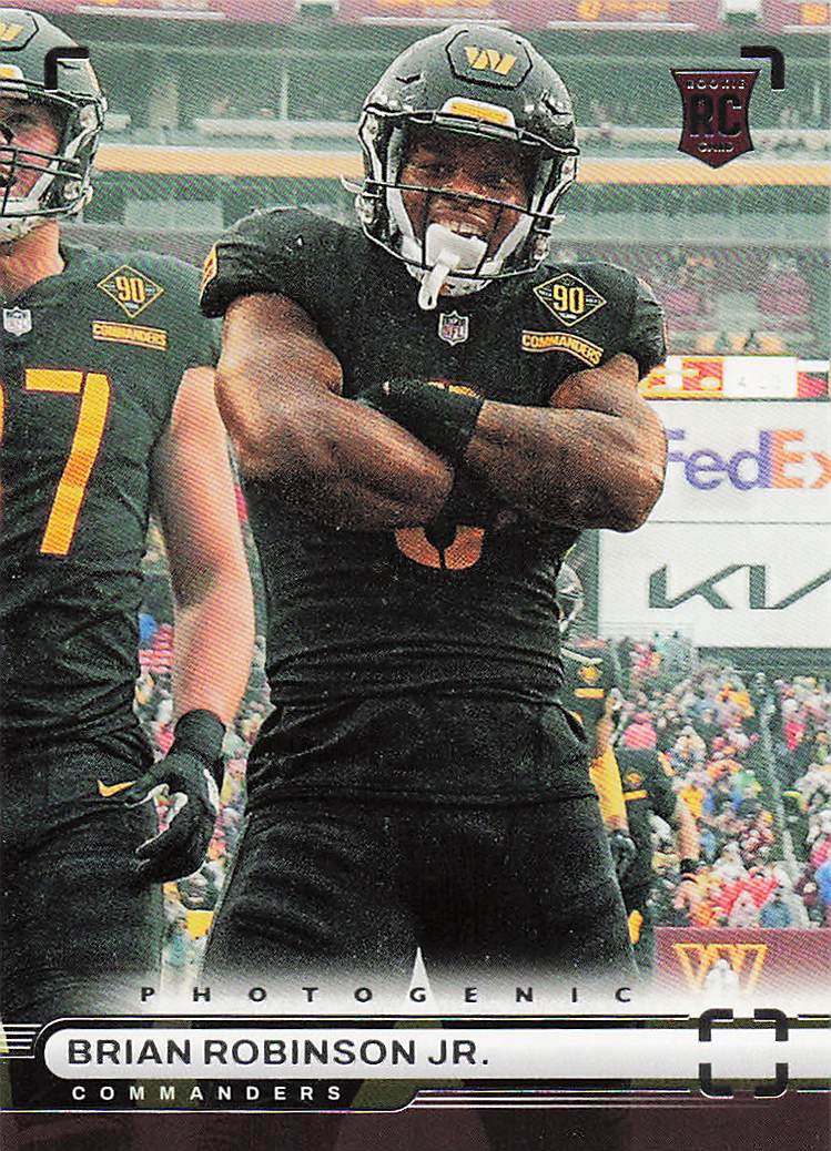 2022 Panini Chronicles Football Photogenic Brian Robinson Jr. #PH-32